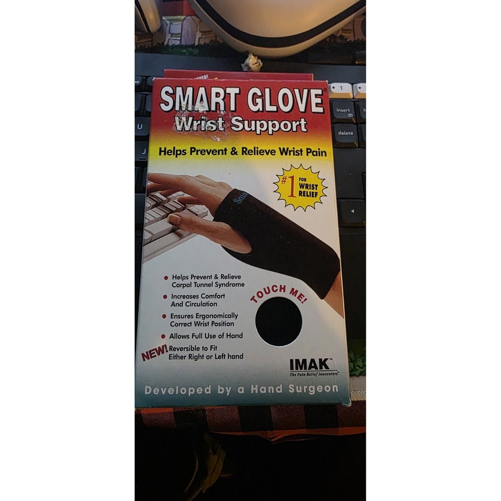 NEW  IMAK - Smart Glove Wrist Support sz Small wrist pain carpal tunnel syndrome